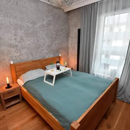 Apartament Blue Bastion Walowa 23C Z Klimatyzacja I Miejscem Parkingowym W Podziemnym Parkingu Danzig Exterior foto